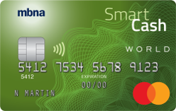 MBNA Smart Cash® World Mastercard®